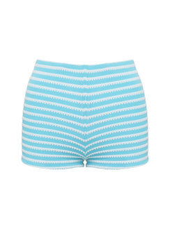 product Princess Polly Edamame Micro Shorts Blue High Waisted Shorts 