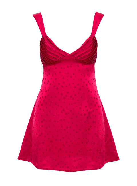 evadine mini dress red Vestido Mini You Don't Compare - Rojo