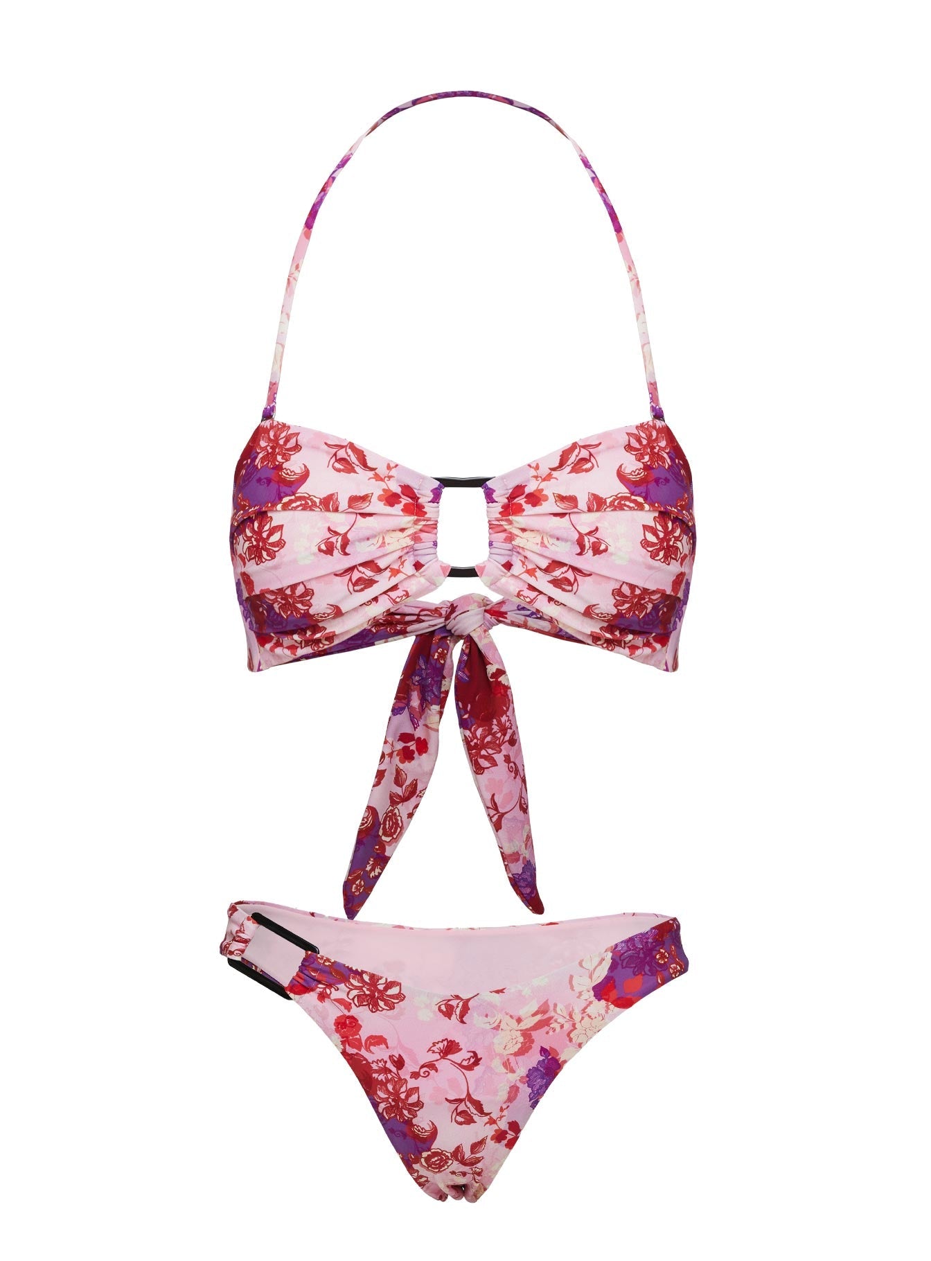 Evonie Halter Bikini Top Dusty Rose