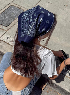 Fast Life Bandana Navy