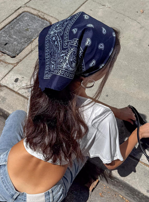 Fast Life Bandana Navy