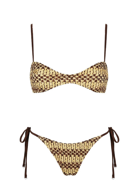 Brenae Sweetheart Bikini Top Multi