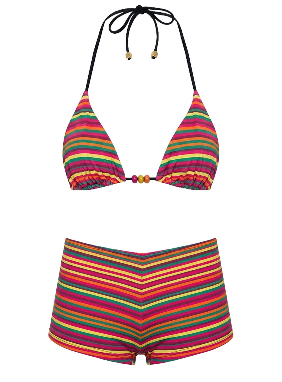 Devique Swim Shorts Multi Stripe