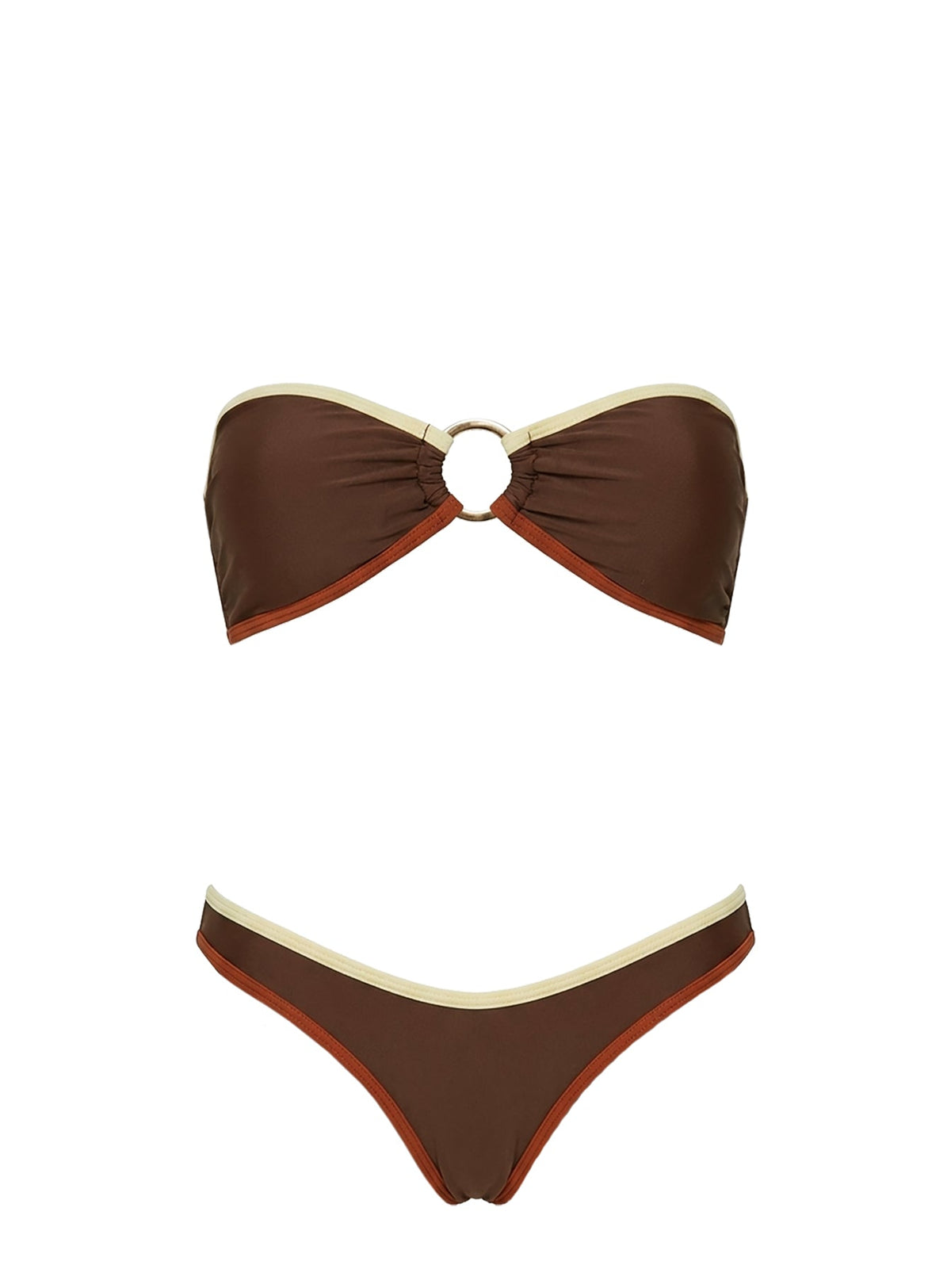 Honey Tide Bikini Bottoms Brown