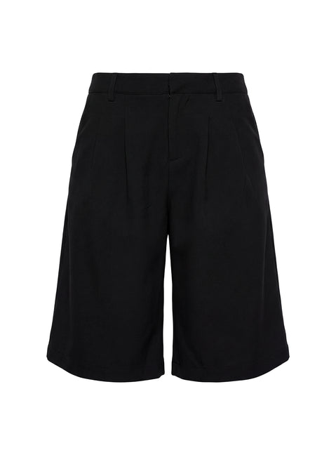 Brynah Pintuck Tailored Short Black