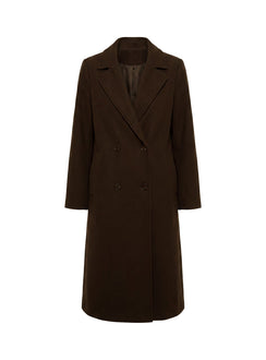 Prolific Longline Coat Brown