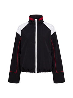 Shoreline Windbreaker Noir / White