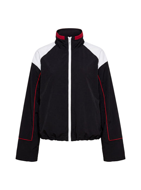 Shoreline Windbreaker Noir / White