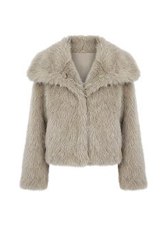 Wayland Faux Fur Jacket Grey