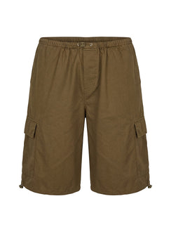 Allyza Baggy Cargo Shorts Olive