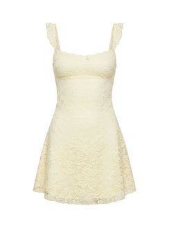 Beacall Mini Dress Lemon Petite