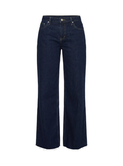 Darla Low Rise Straight Leg Jean Dark Blue Wash