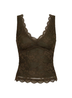 Far Away Top Dark Green