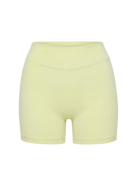 Final Form Active 4" Invisible Scrunch Shorts Lemongrass