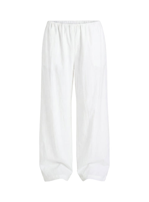 Presenting Lunea Concealed Waistband Pants White Tall womens-regular-pants with high-rise product