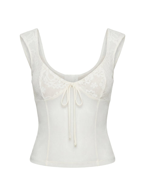 Quani Lace Top Cream