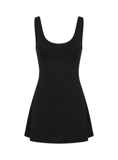 Sosa Jersey Scoop Romper Black