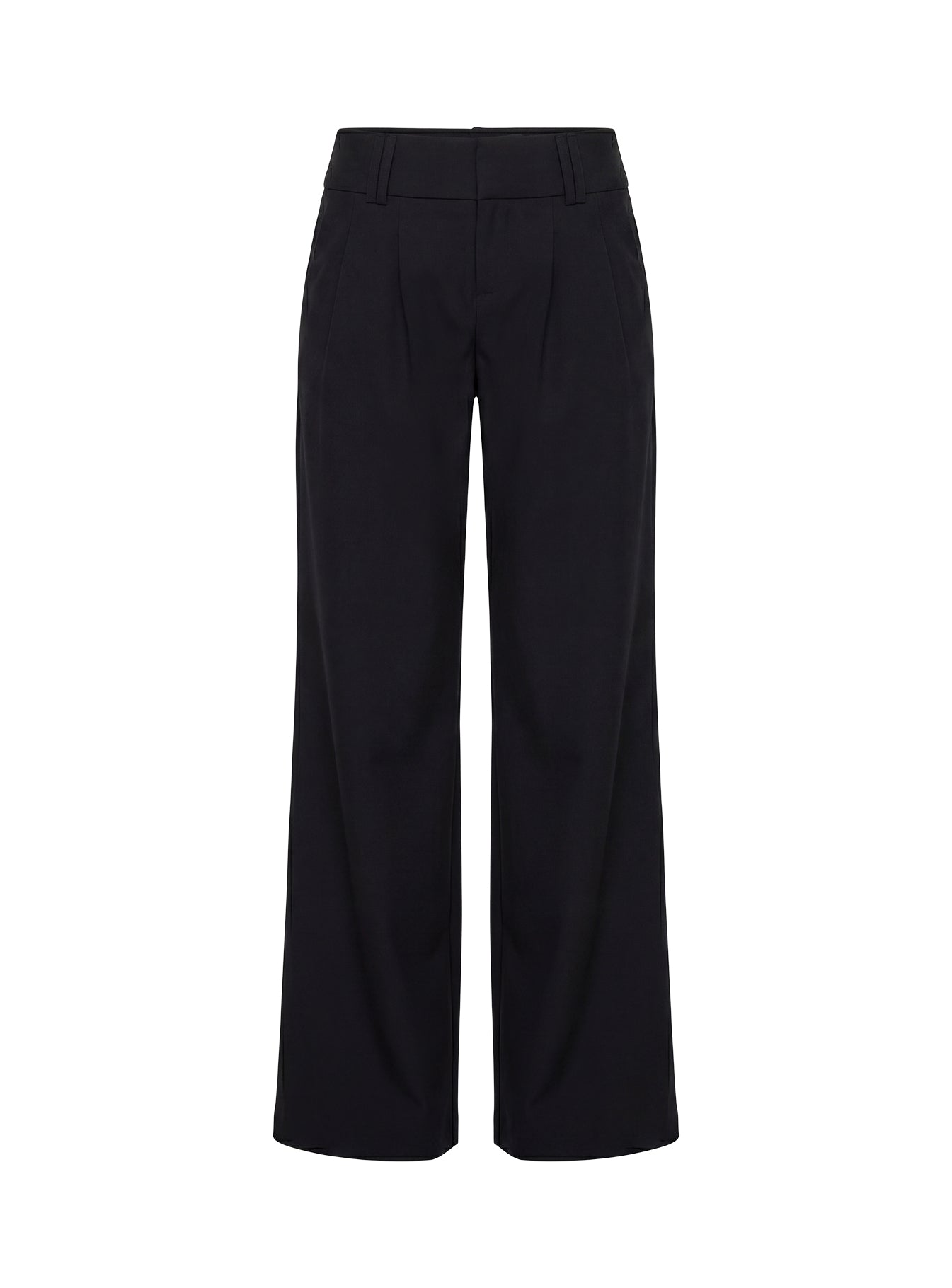 Two Lovers Low Rise Pants Black