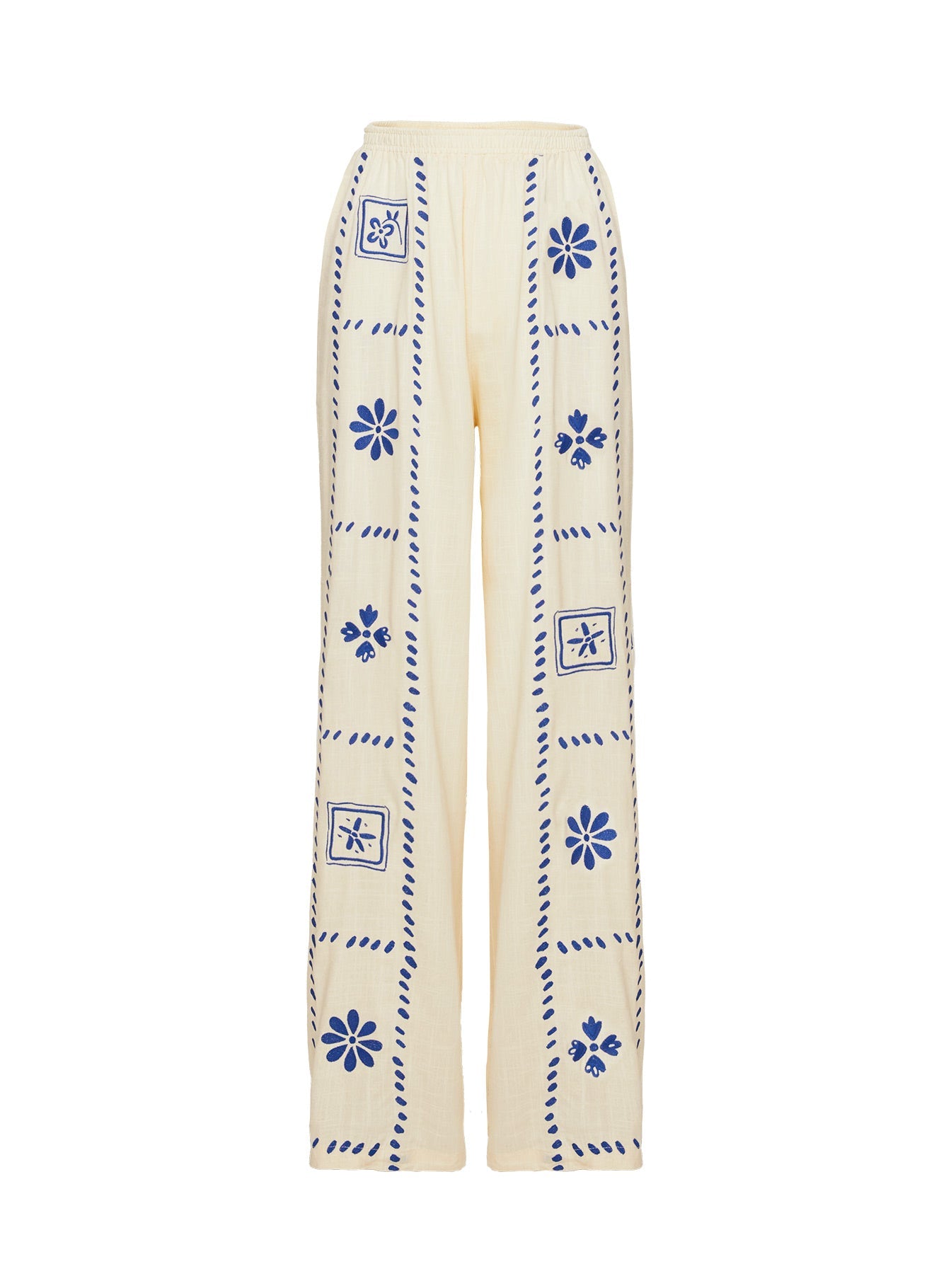 product Princess Polly Grazia Pants Cream / Blue 