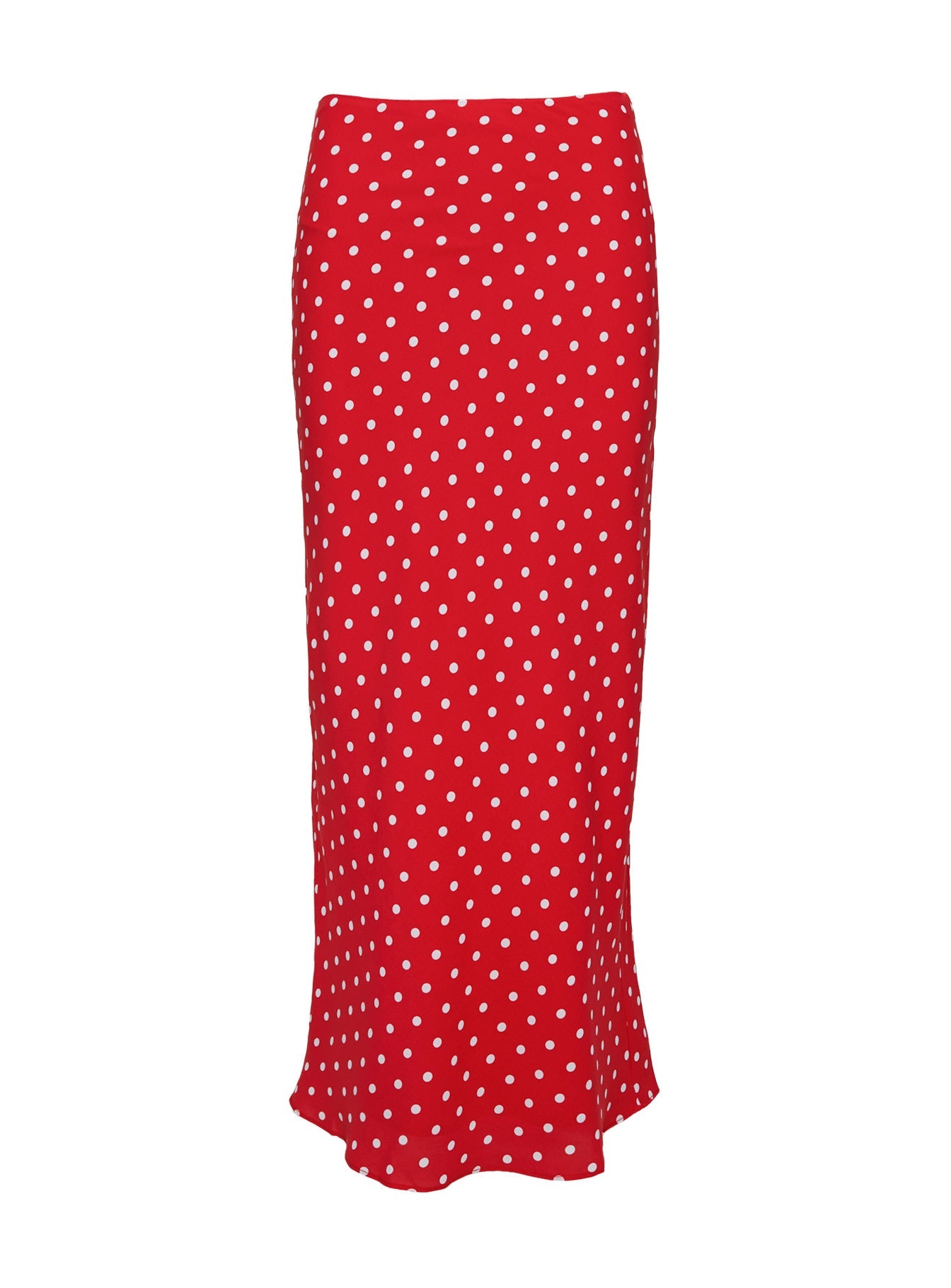 product Princess Polly Hayze Maxi Skirt Red / White Polka Maxi 