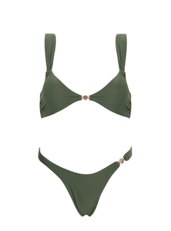 Koana Hardware High Side Bikini Bottoms Green