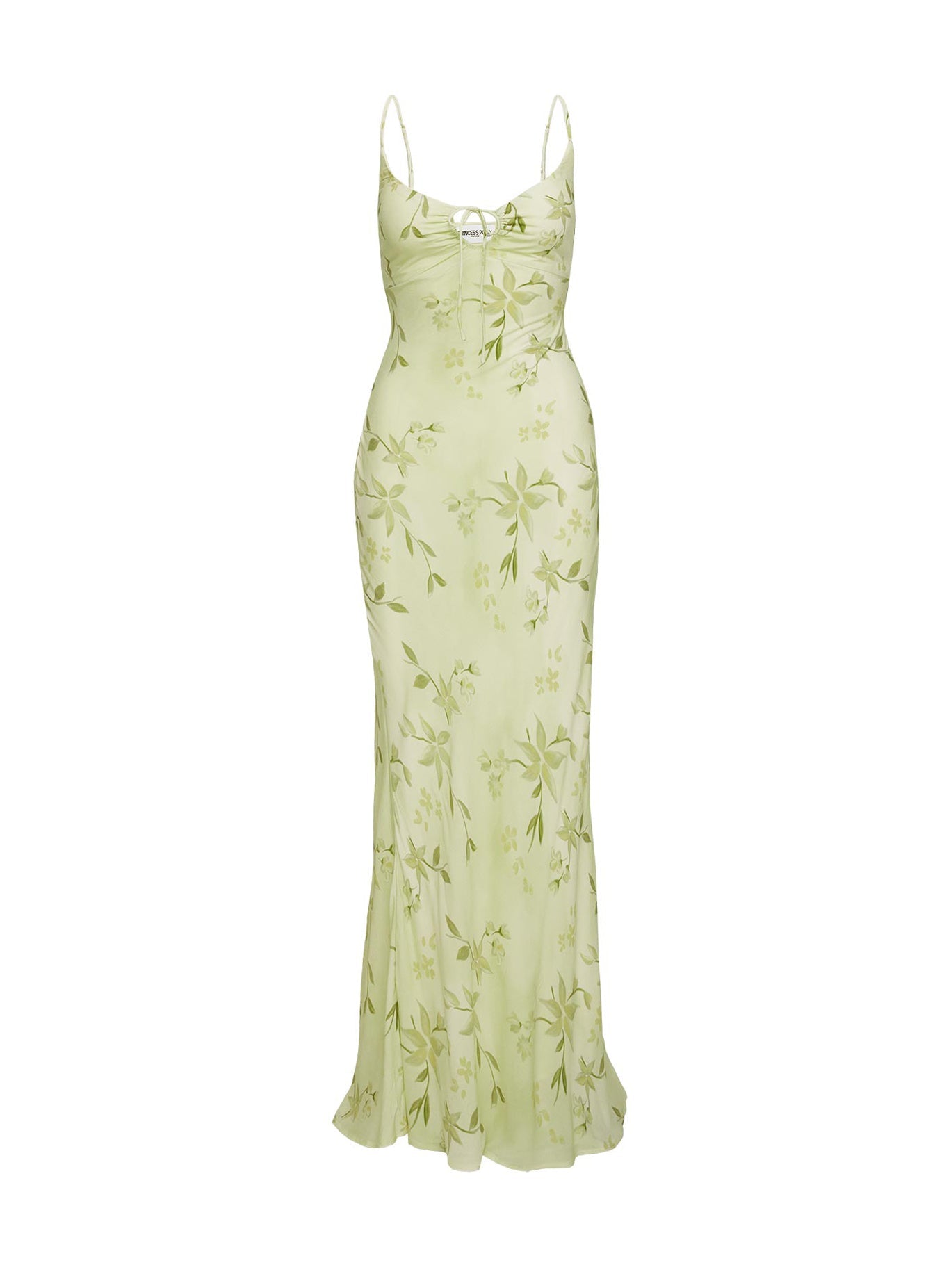 Lauraline Maxi Dress Green / Floral Petite