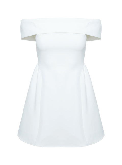 product Princess Polly Main Character Strapless Mini Dress White Straight Neck 