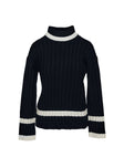 Montenegro Knit Sweater Black/cream