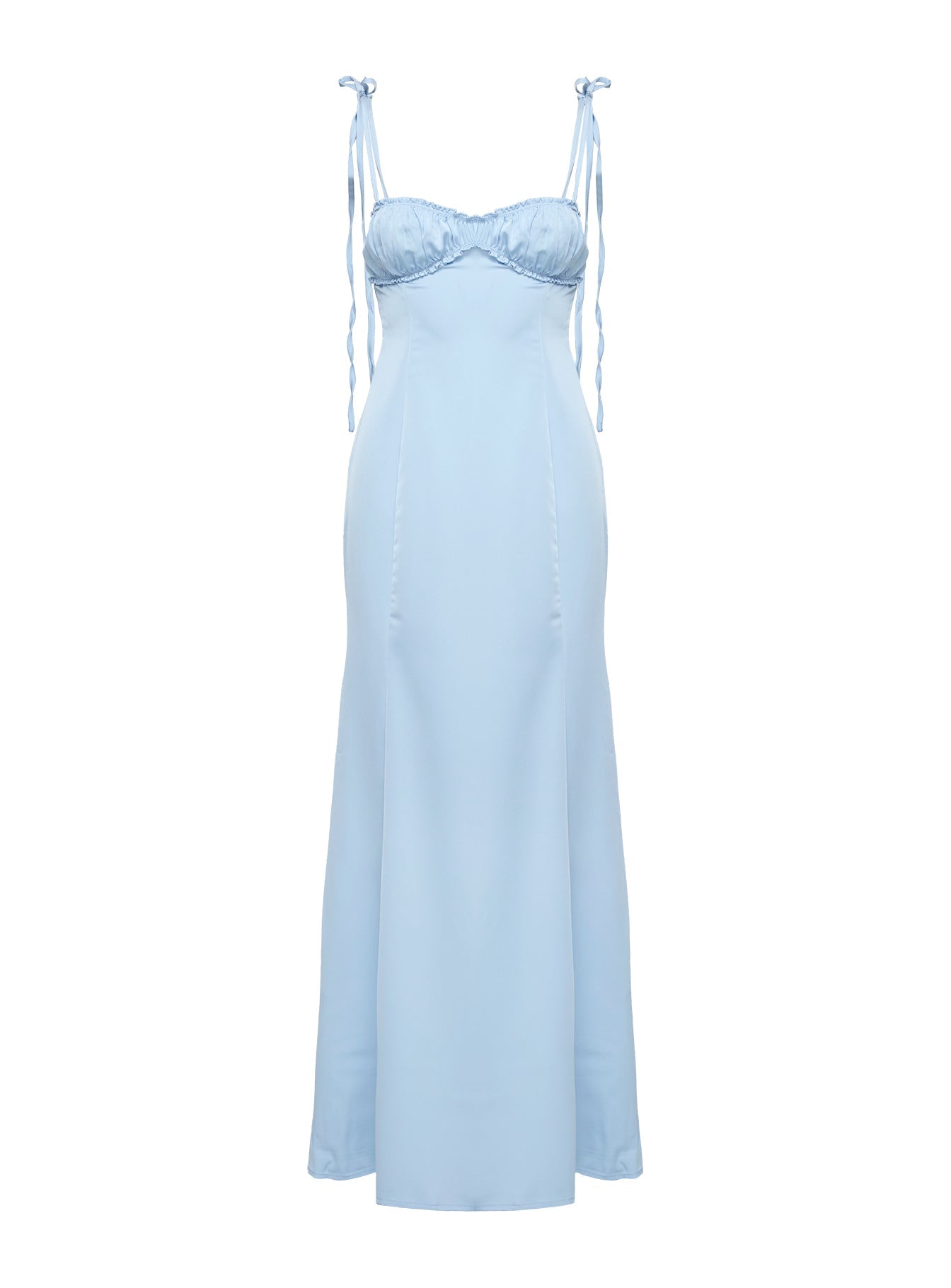 product Princess Polly Navagio Maxi Dress Blue Sweetheart Neckline 