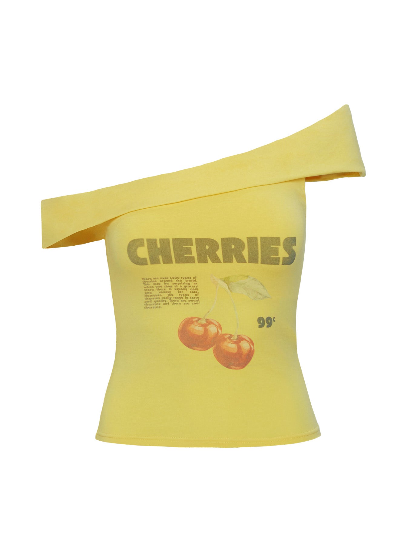 product Princess Polly Out Of Office Off Shoulder Top Yellow Sleeveless Asymmetric Neckline 