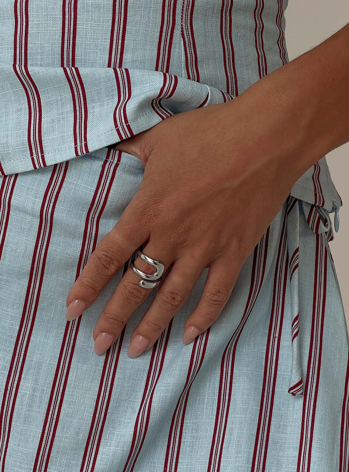 Obviously Ring Silver