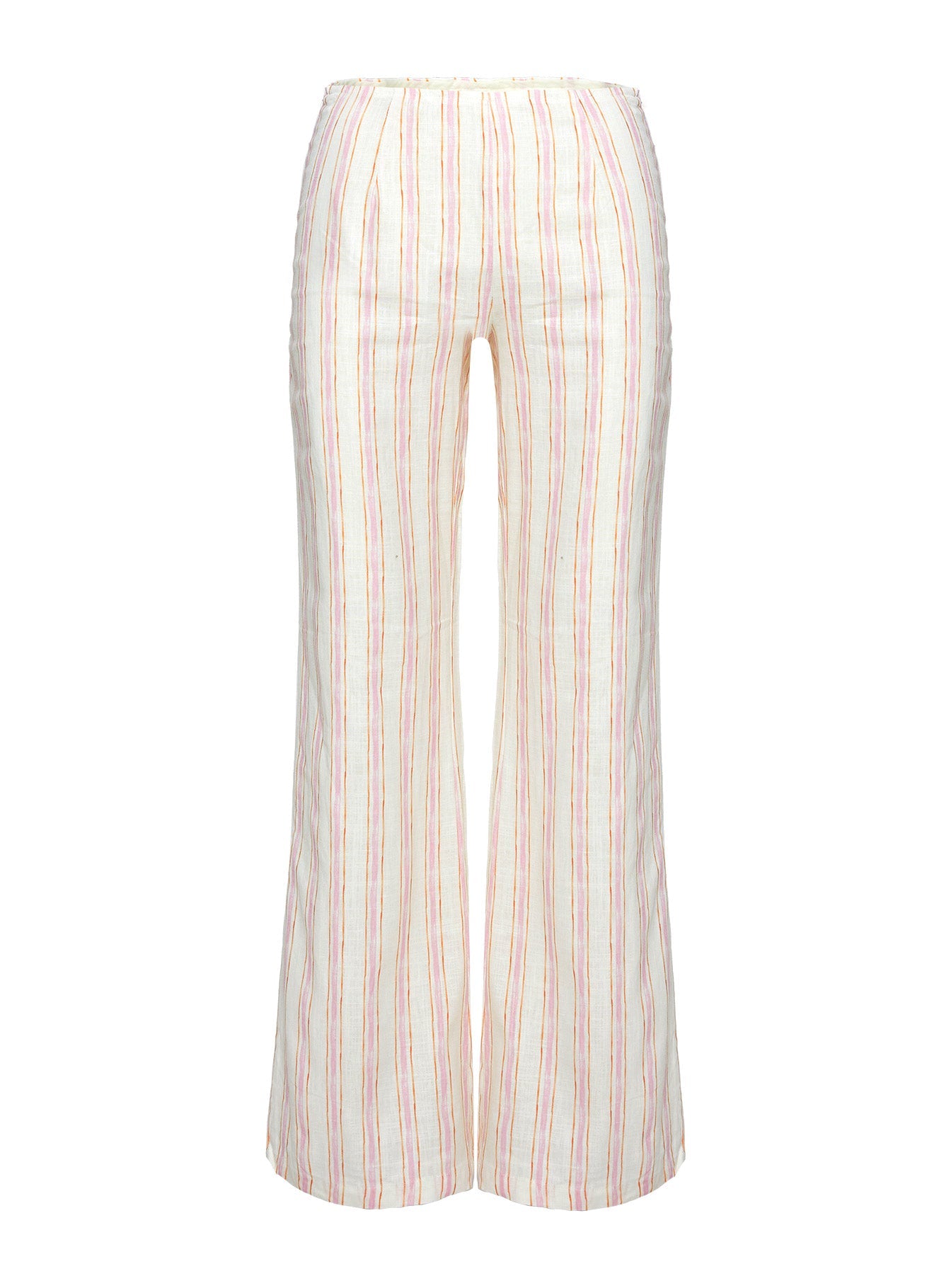 product Princess Polly Perfect Pant Pink Stripe High Waisted Pants High Waisted Pants 