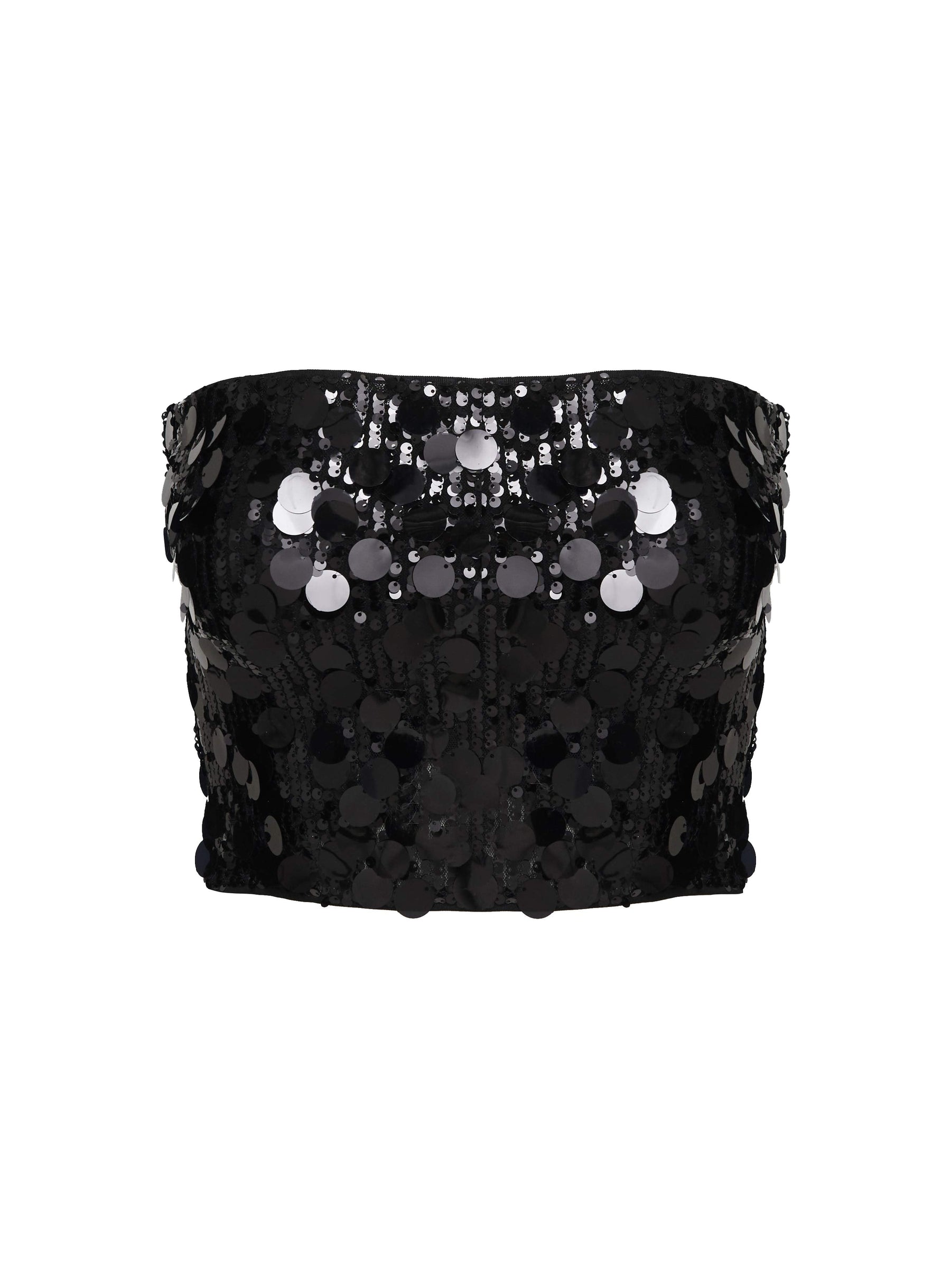 product Princess Polly Riego Strapless Top Black Sleeveless straight 