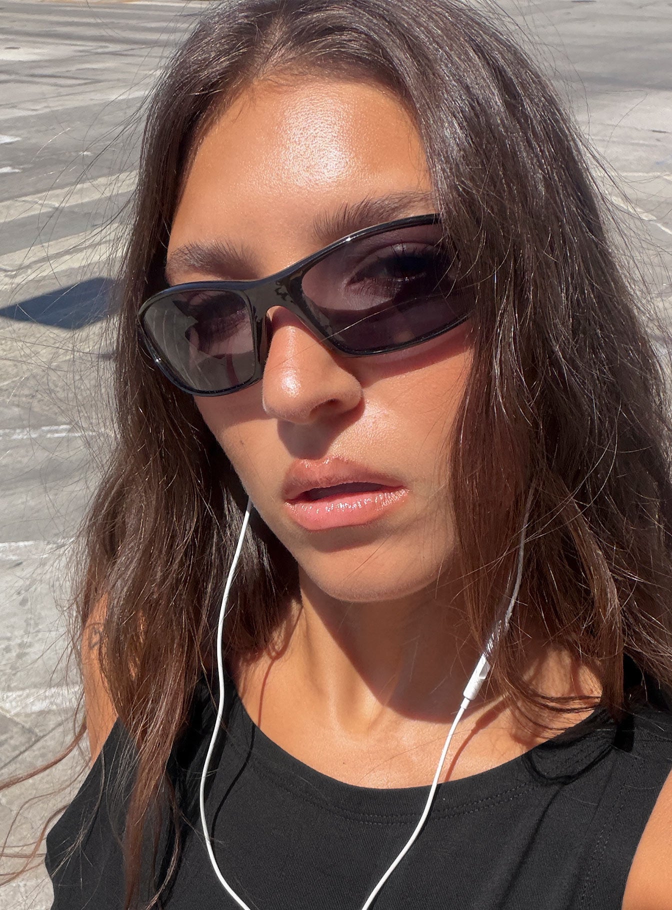 Rave On Sunglasses Black