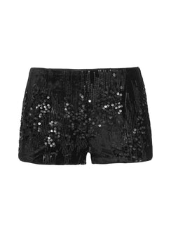 product Princess Polly Showtime Micro Shorts Black Low Rise Shorts 