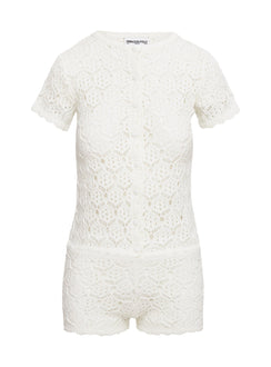 Sun Still Shines Crochet Set White