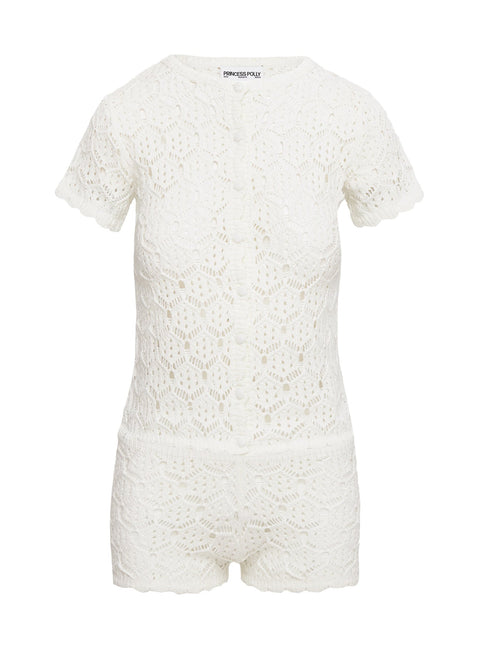 Sun Still Shines Crochet Set White