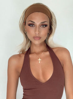 The Juney Headband Chocolate