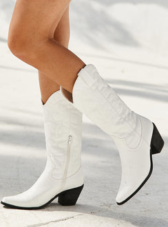 Therapy Clayton Boots White
