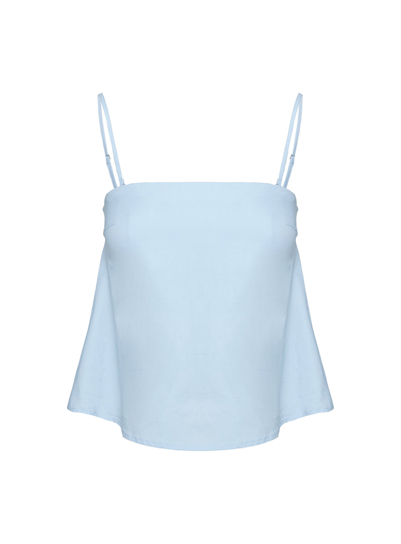 product Princess Polly Trapeze Strapless Top Blue Sleeveless Square Neck 