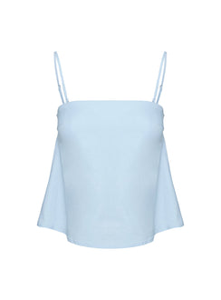 product Princess Polly Trapeze Strapless Top Blue Sleeveless Square Neck 