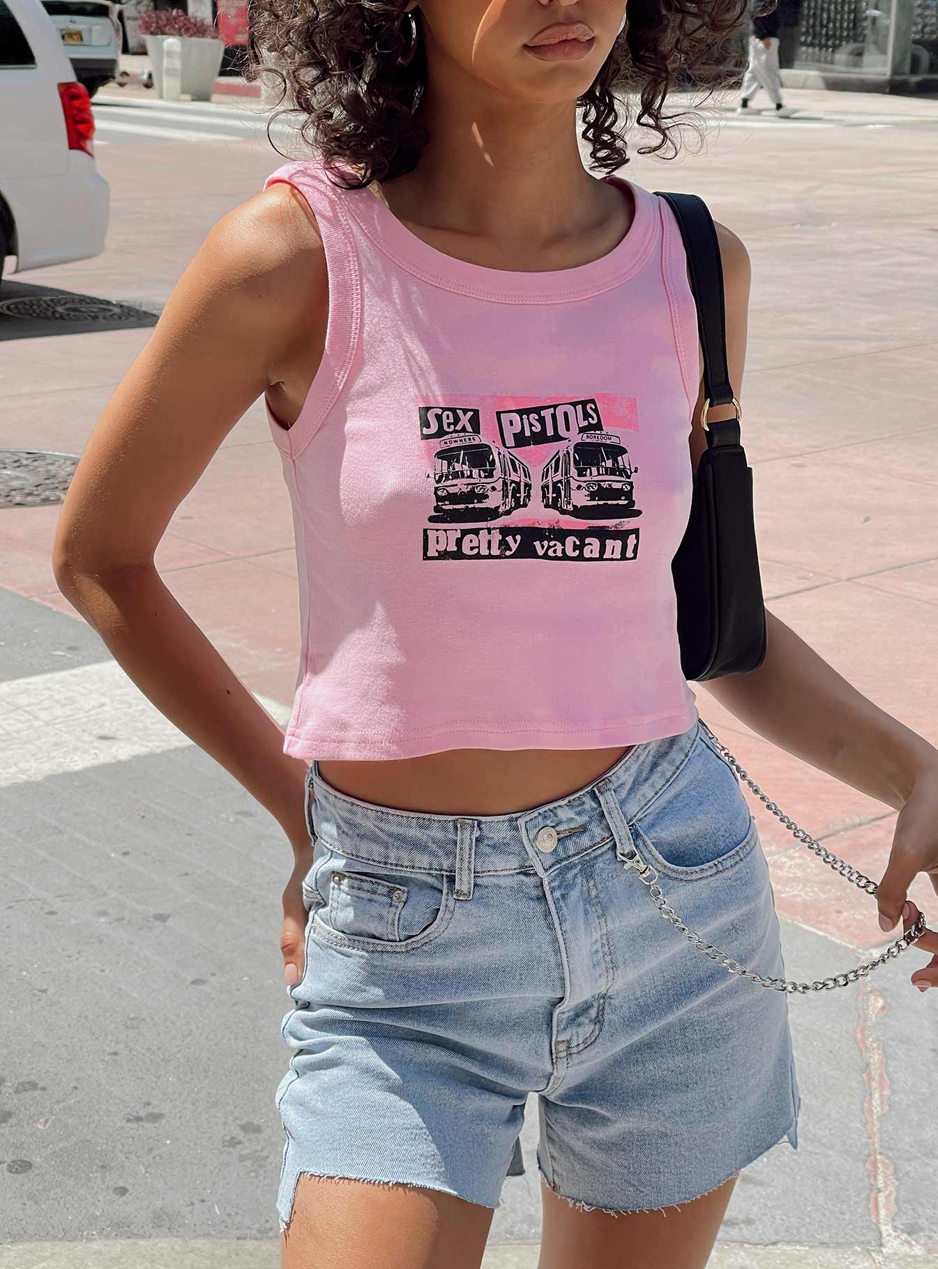 Tiyarna Denim Shorts Princess Polly high-rise 