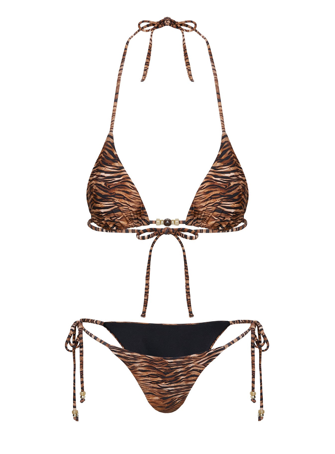 Yvetta Triangle Bikini Top Multi