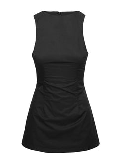 Yumiko Romper Black Petite