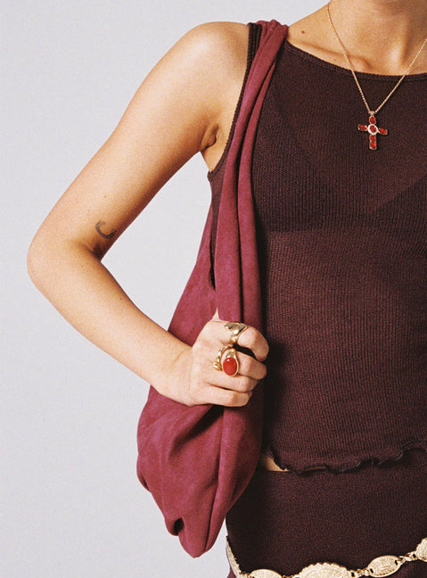 Zenia Shoulder Bag Mauve