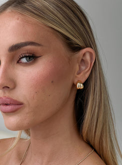 Beck And Call Earrings Gold