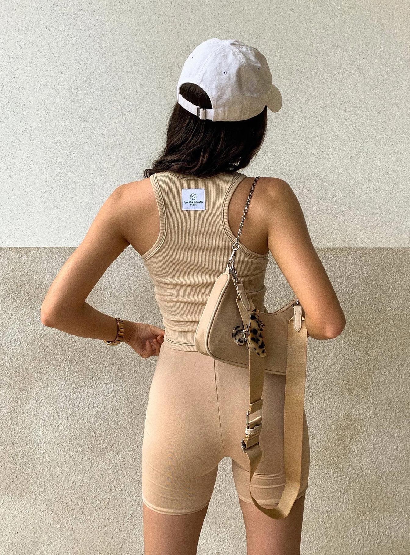 Peta & Jain Paloma Nylon Bag Beige