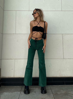 product Princess Polly High Waisted Pants  Nadia Pants Green