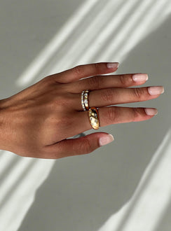 Siella Ring Pack Gold