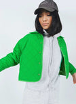 Jimi Quilted Jacket Green